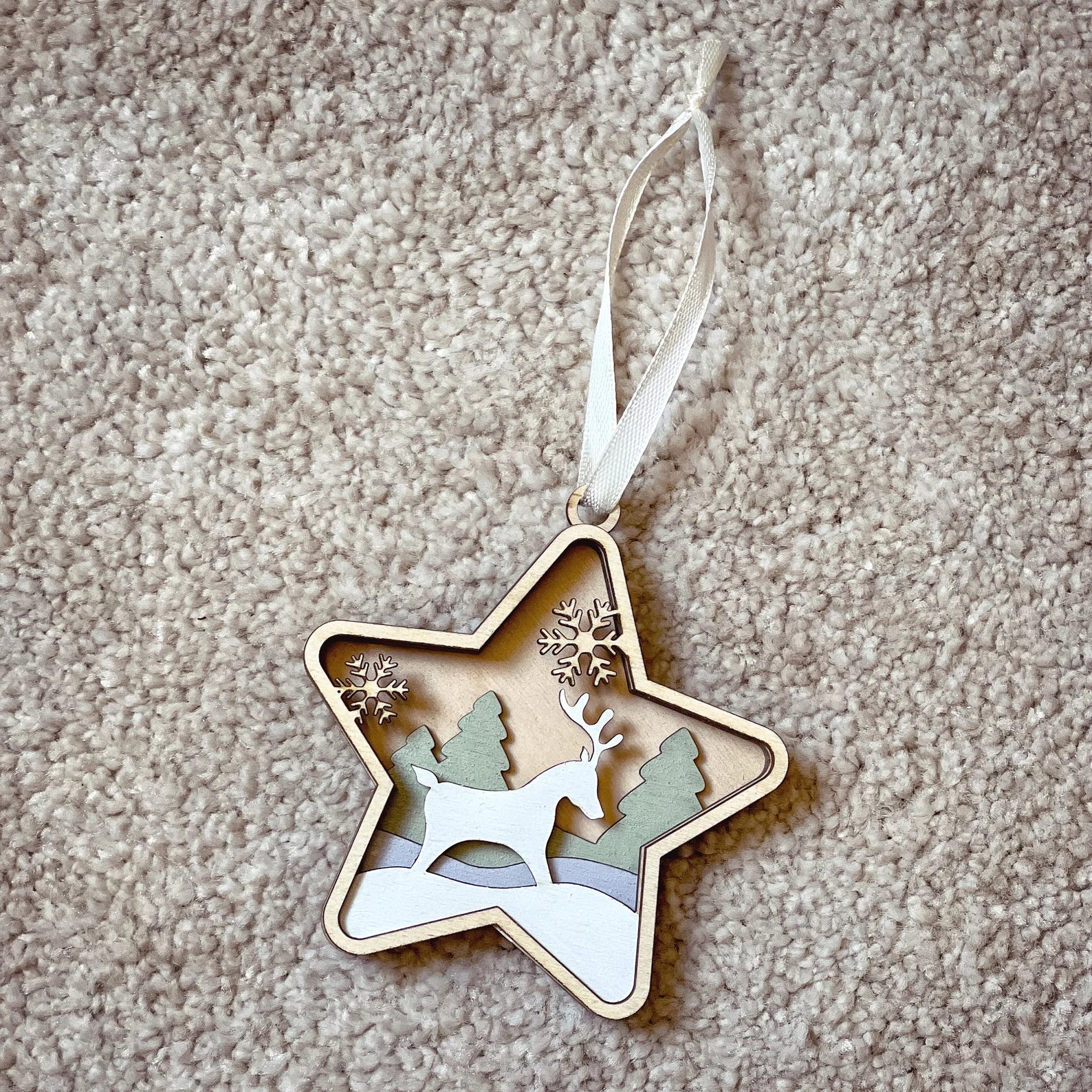DIY CHRISTMAS 3D STARS SET #1