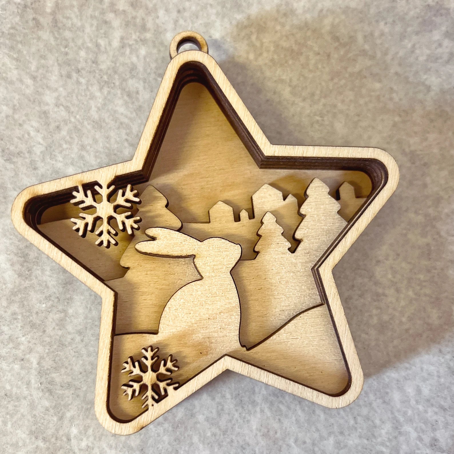 DIY CHRISTMAS 3D STARS SET #1