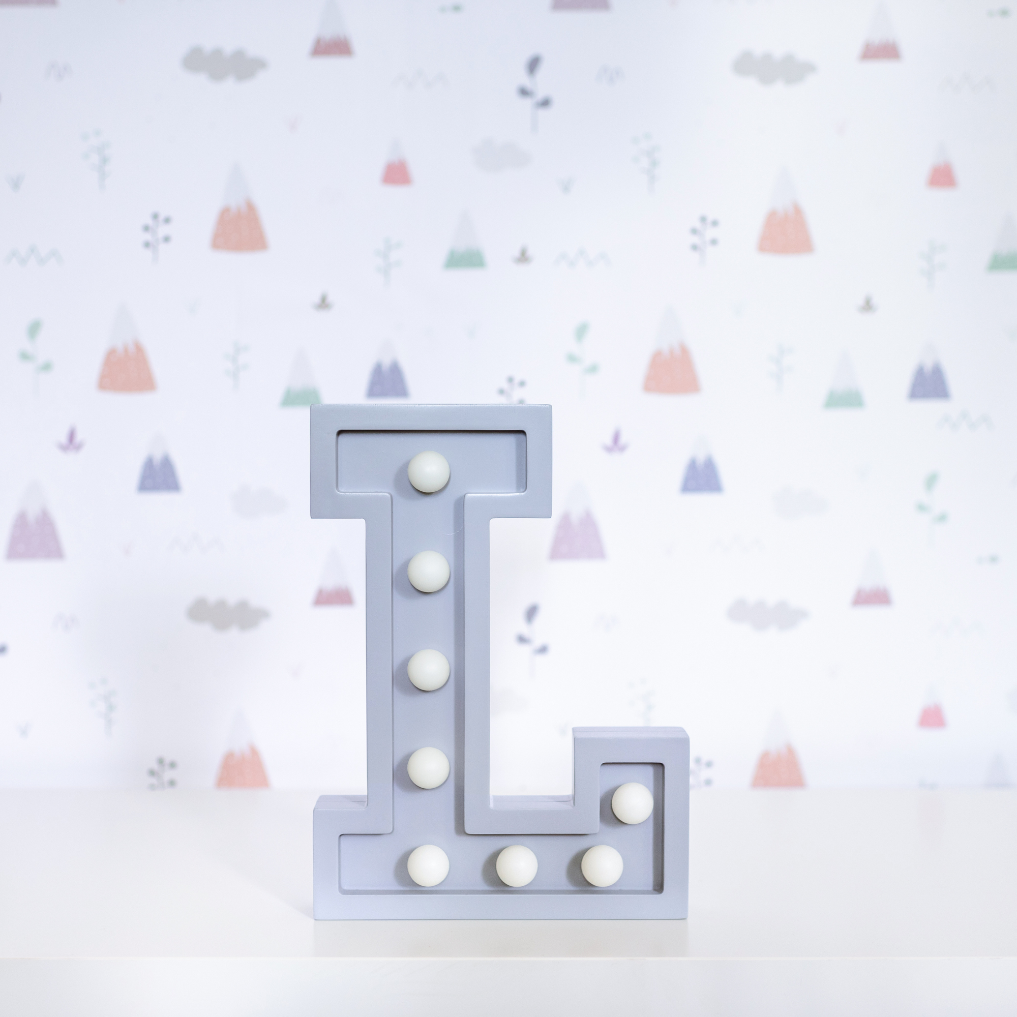 MARQUEE LETTERS - GREY