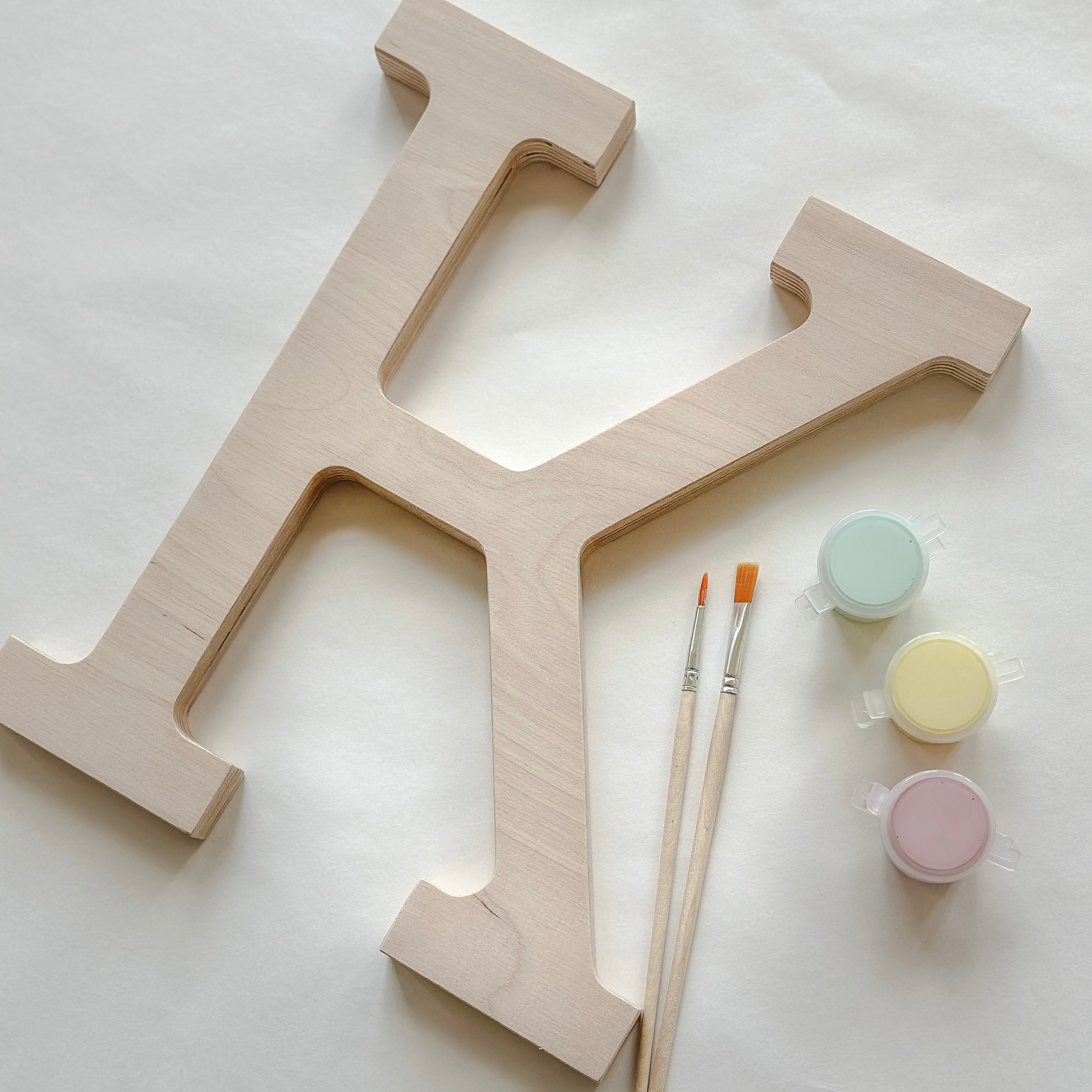 DIY LETTER PAINT SET