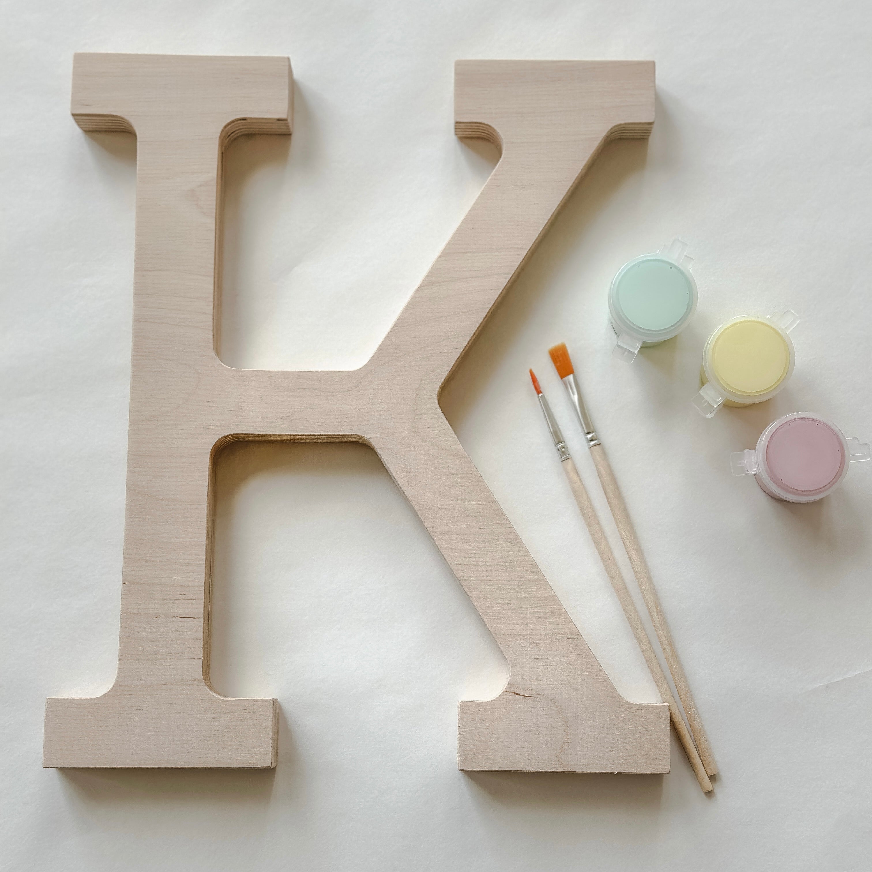 DIY LETTER PAINT SET