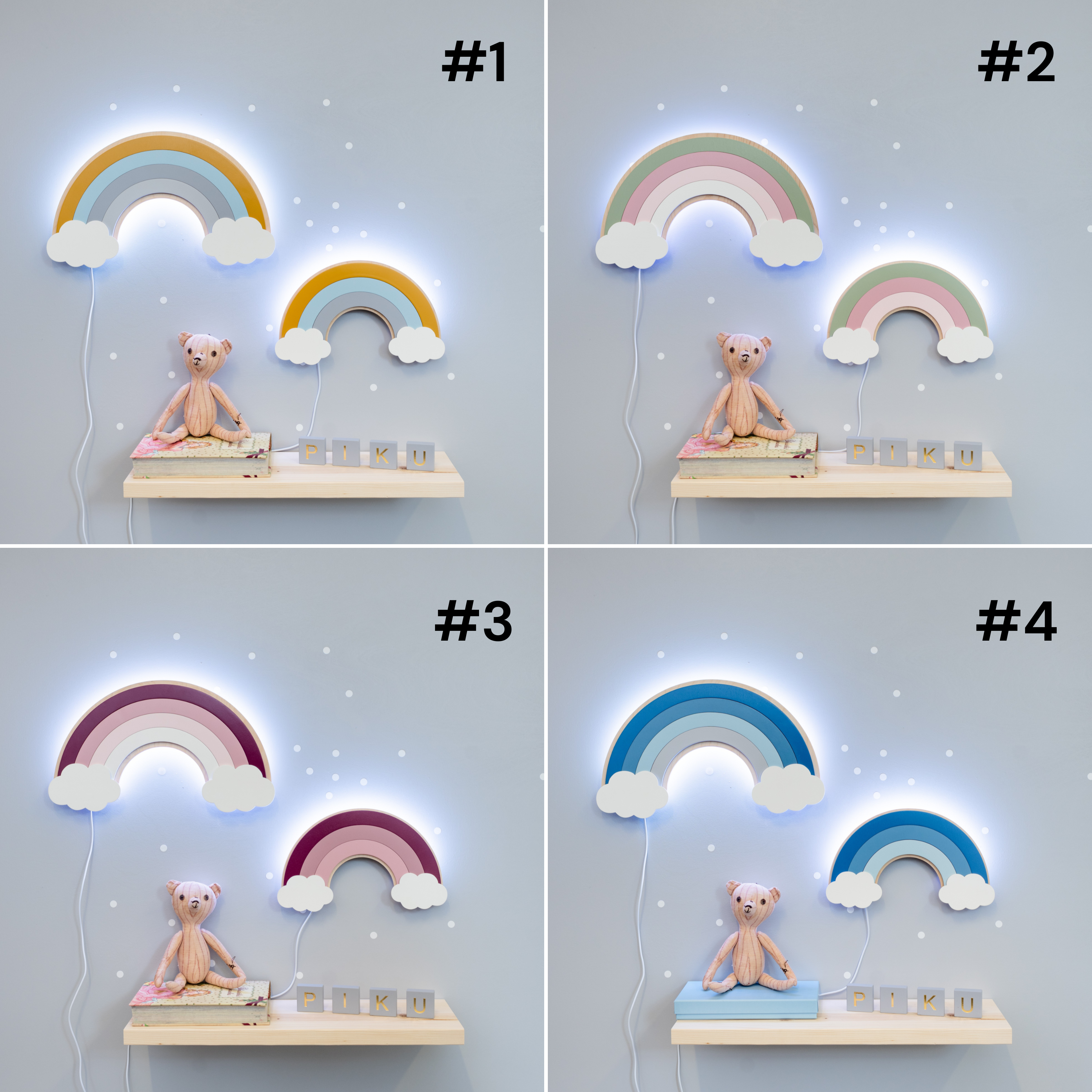 LIGHT RAINBOW SET