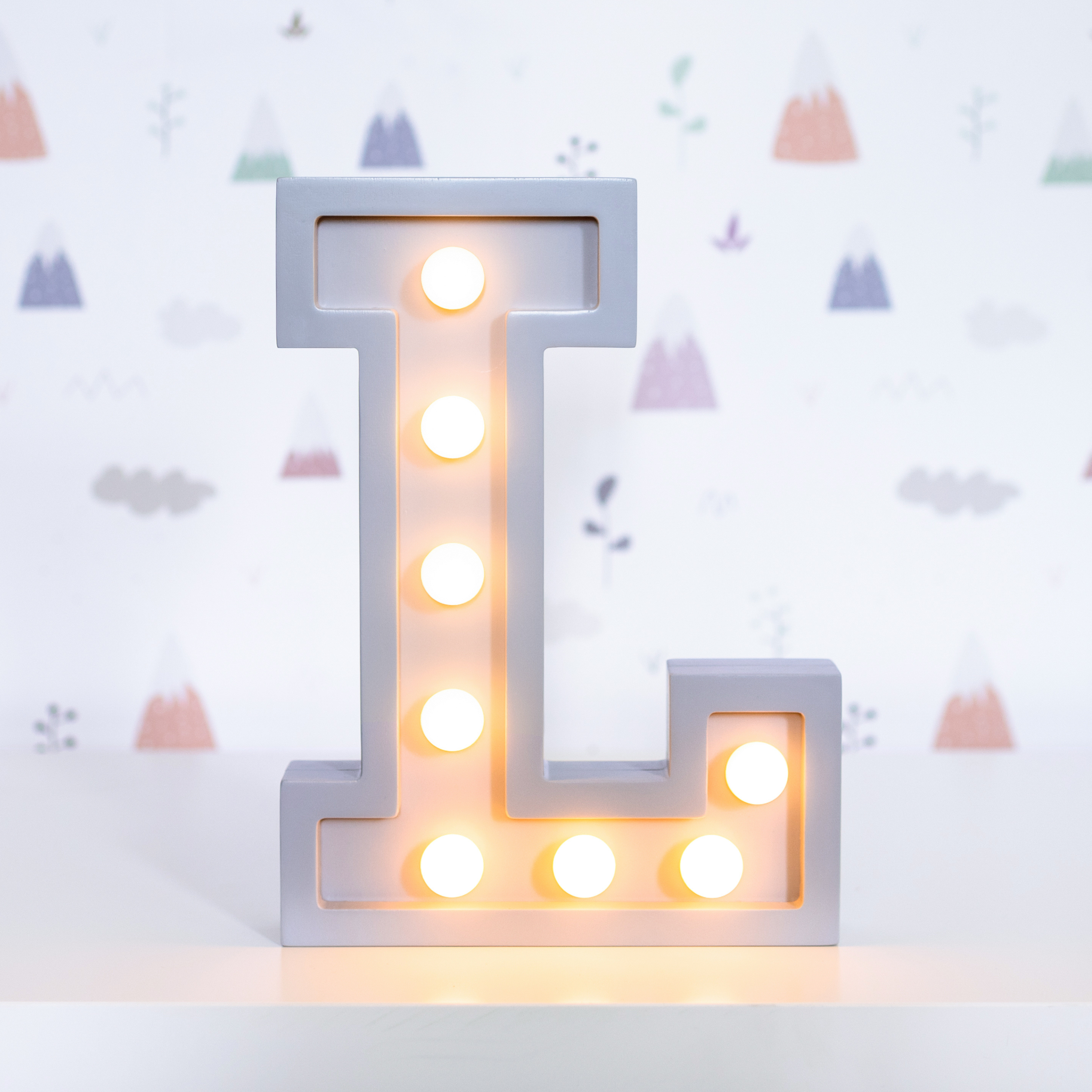 MARQUEE LETTERS - GREY