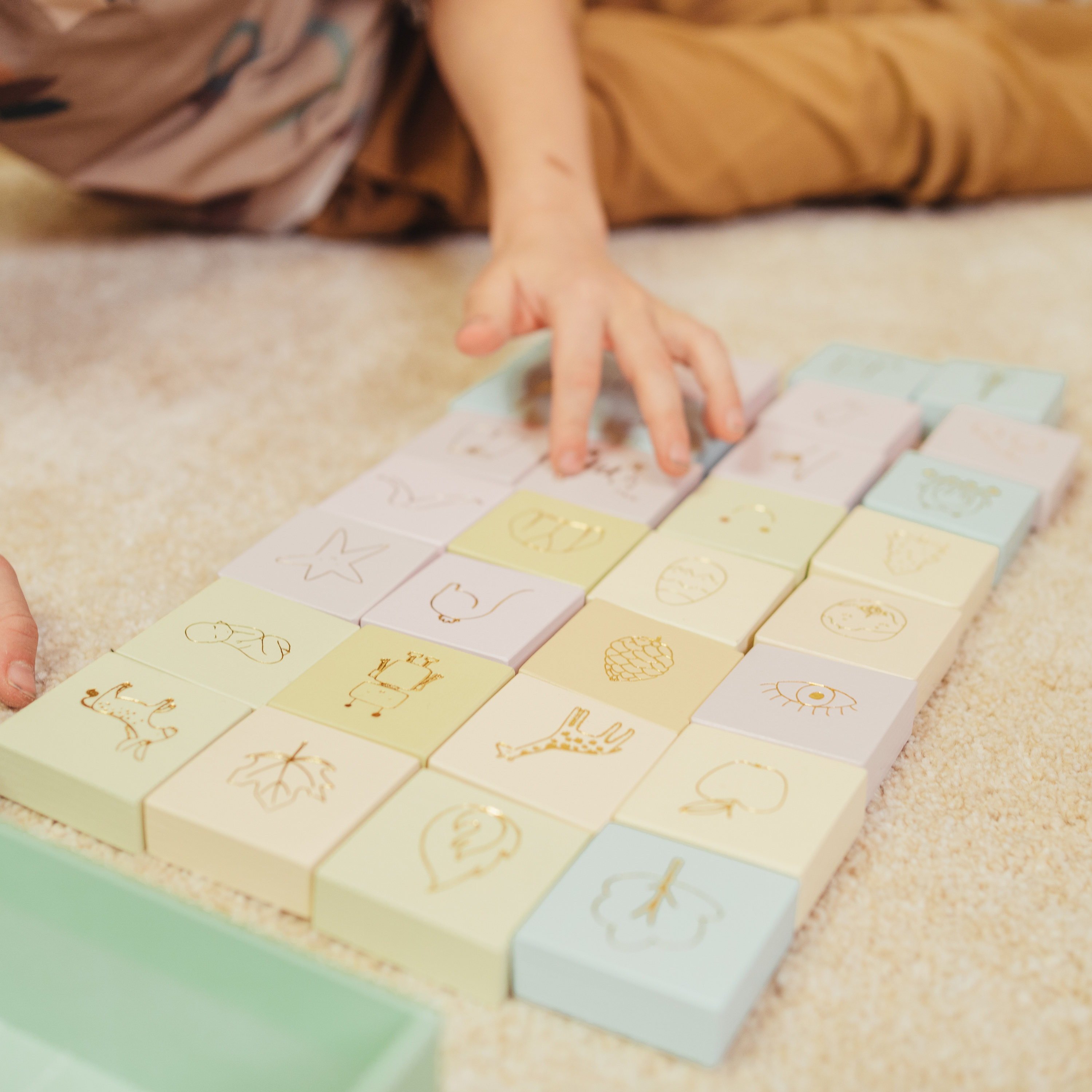 WOODEN ABC BLOCK SET